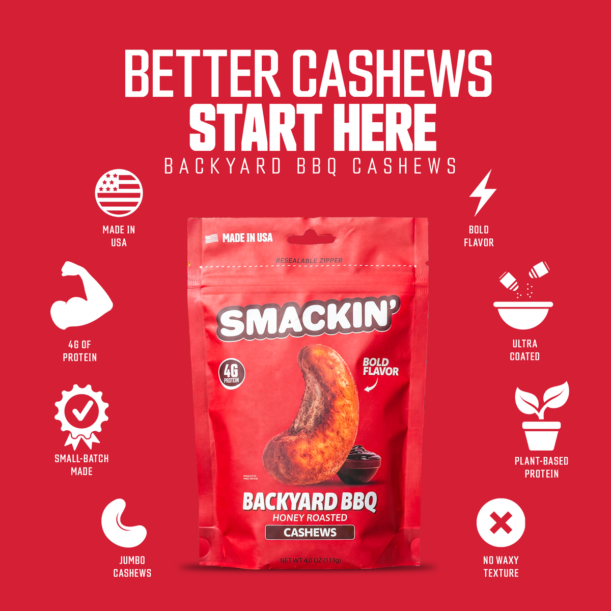 CASHEWS - BACKYARD BBQ