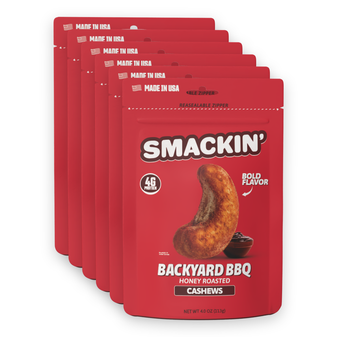 SMACKIN' Backyard BBQ Cashews bag product image