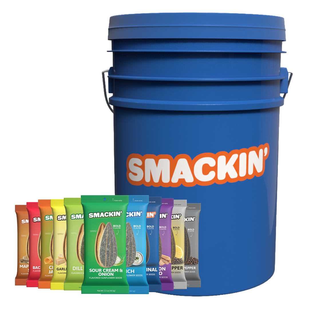 SMACKIN' 11 Flavor Team Bucket of 54 single-serve bags product image