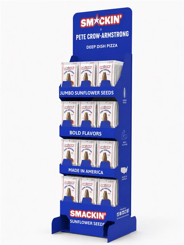 SMACKIN' PCA Deep Dish Pizza flavor display shipper case product image