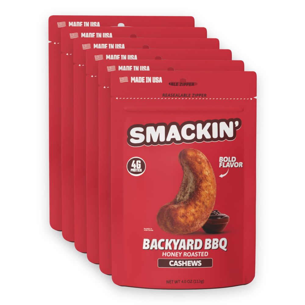 SMACKIN' Backyard BBQ Cashews bag product image