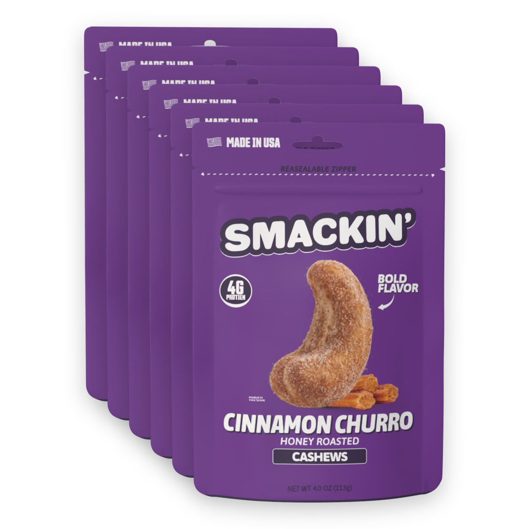 SMACKIN' Cinnamon Churro Cashews bag product image